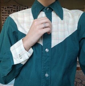 VTG Western Womens Long-Sleeved Vintage Buttondown
